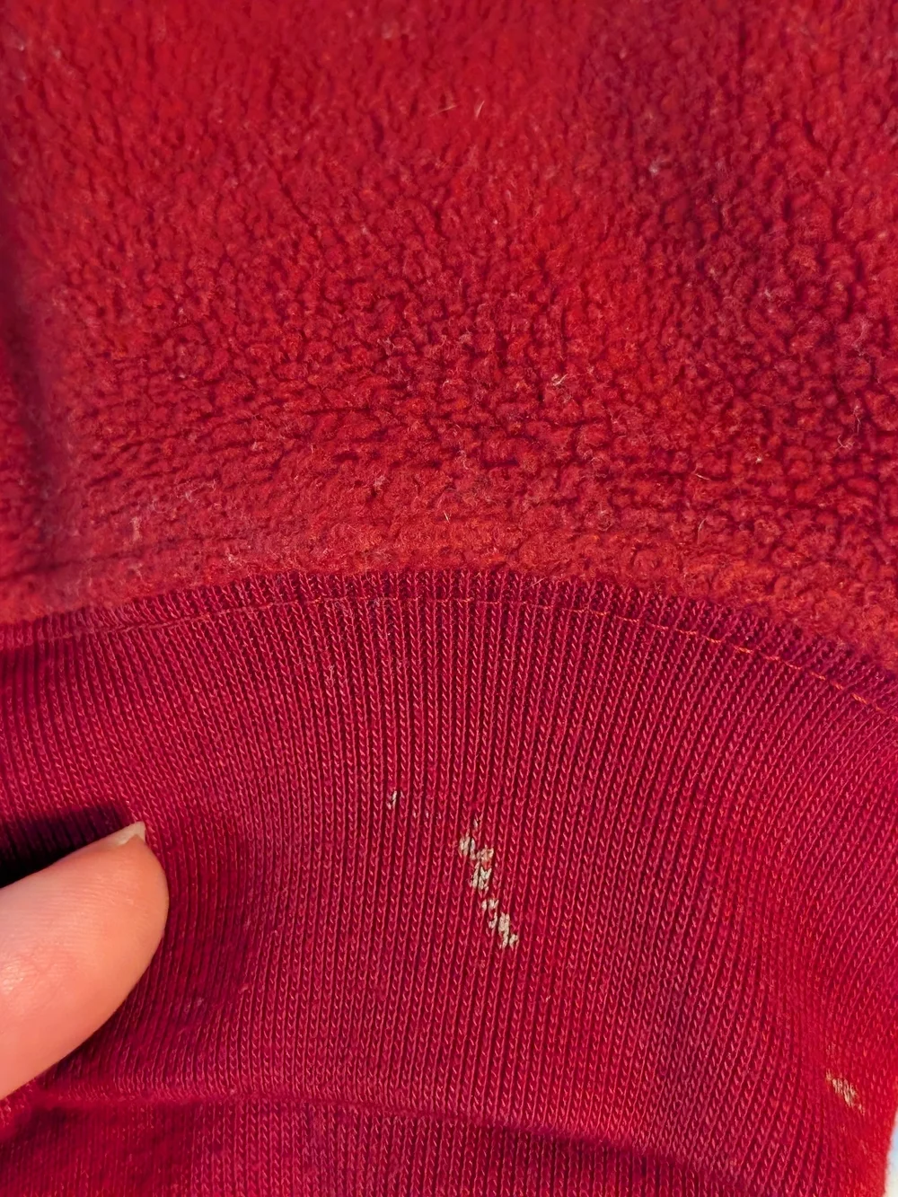 Vintage 90s Tigger Red Quarter-Zip Fleece Pullover